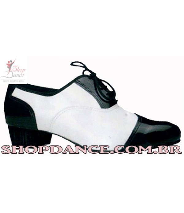 Sapato Cj 11 bicolor com detalhe no bico